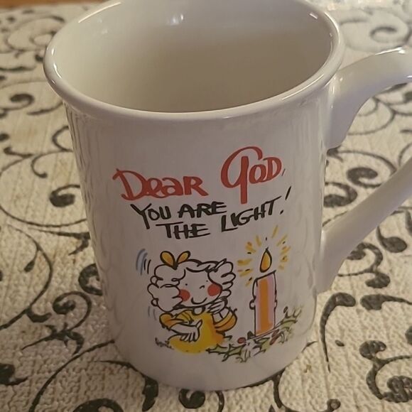 2007 Dear God Kids  InspirationalCeramic Mug - Picture 2 of 4